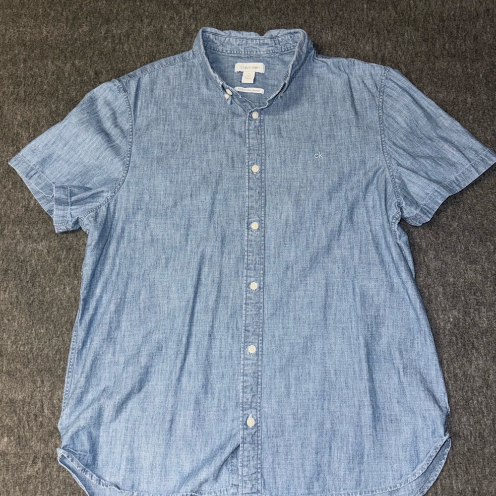 Calvin Klein denim style shirt